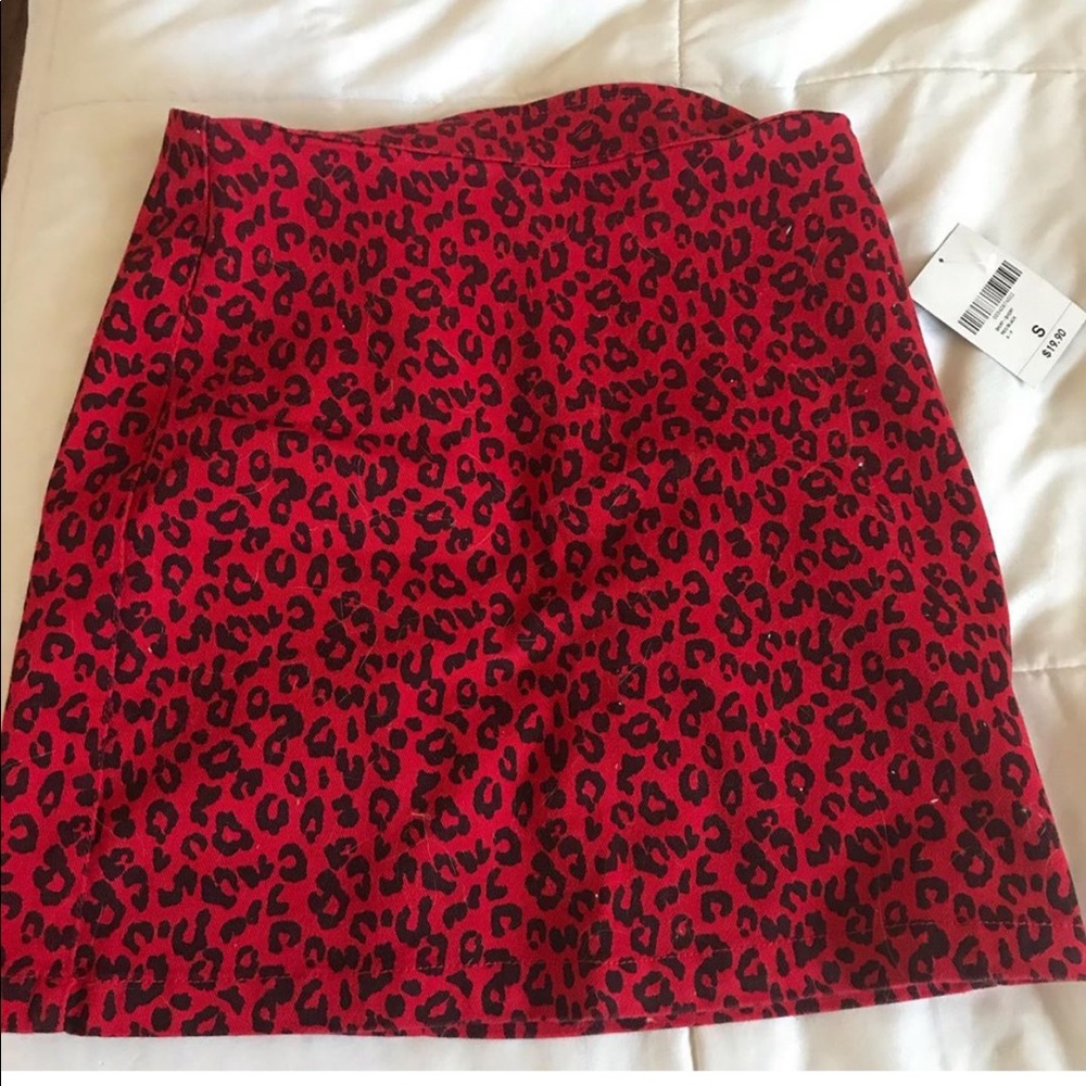Cheetah skirt